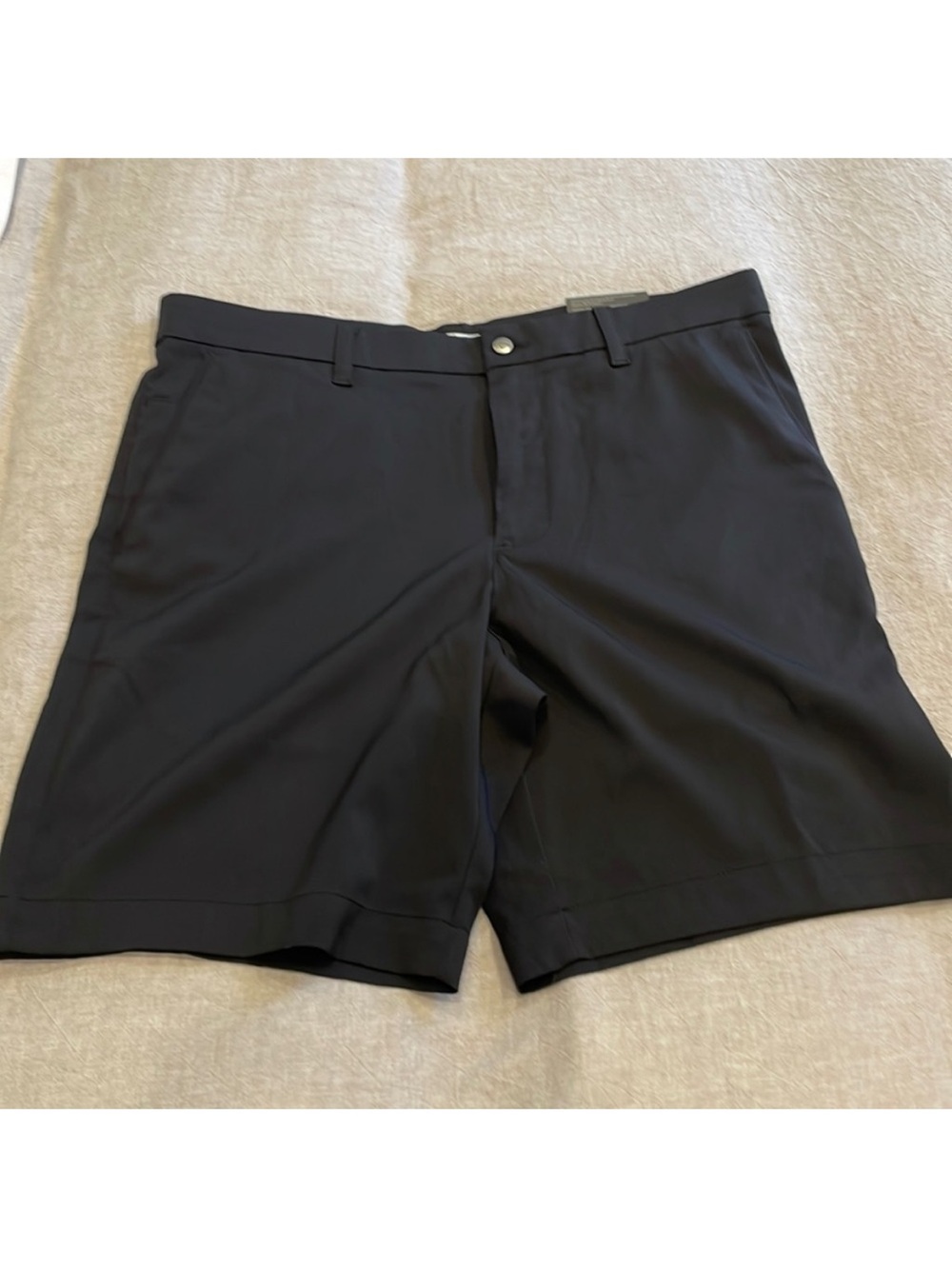 Callaway Caviar Black 34w Golf Shorts Stretch Waistband. Brand New